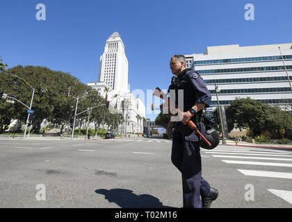 Fact Check: A Los Angeles Sheriff’s Response Team member stands during a protest outside the Federal Building on Friday, June 13, 2025, in Los Angeles.