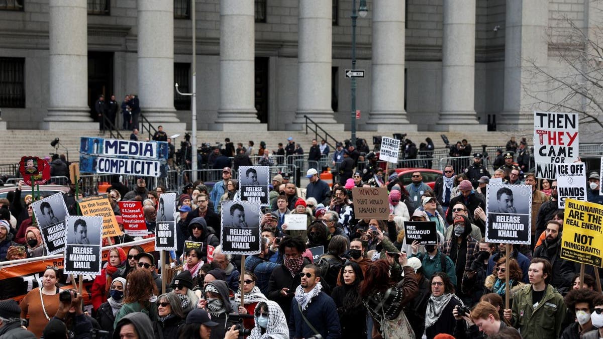 Fact Check: Khalil has been detained in Louisiana since federal agents arrested him in March.