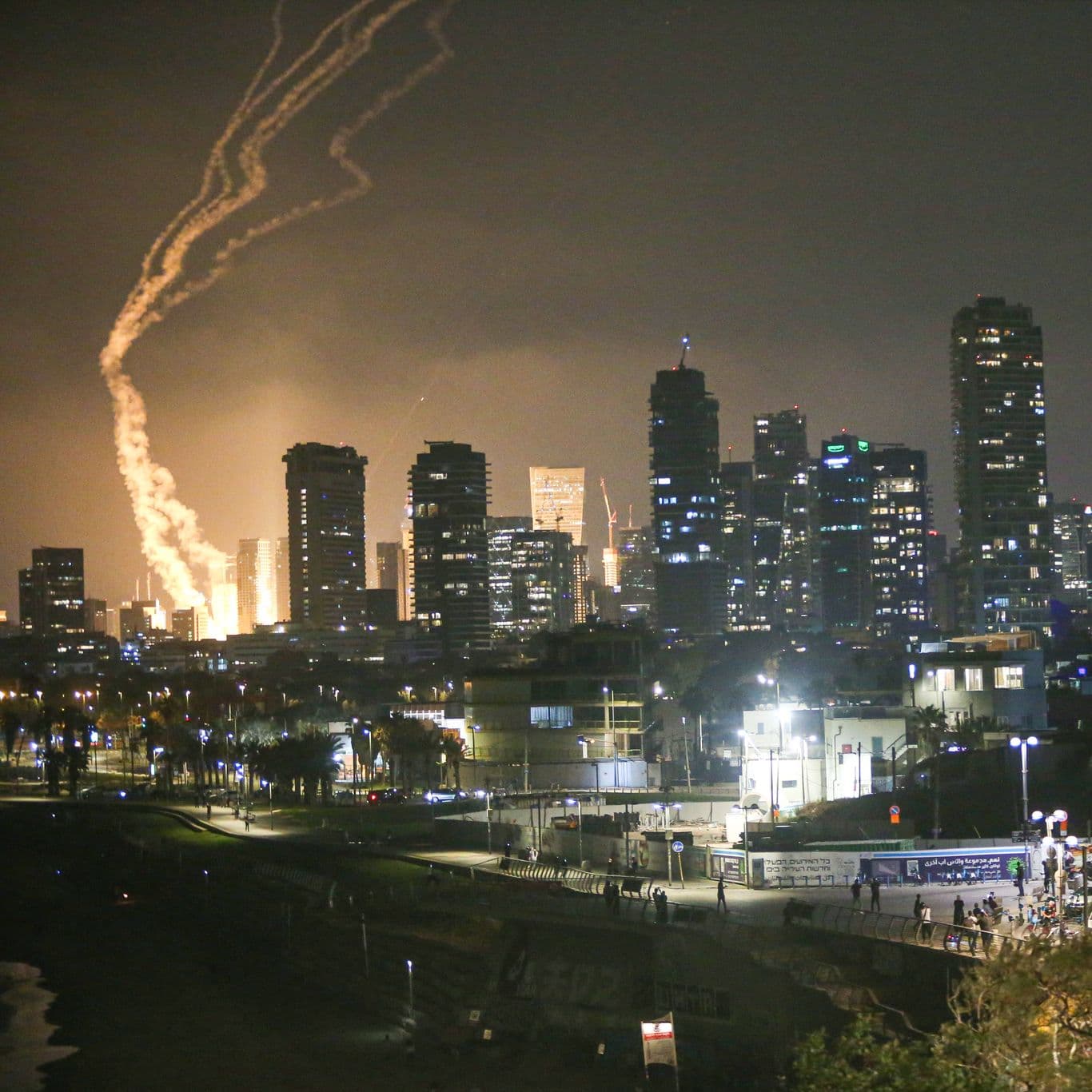 Fact Check: Minutes before 9pm local time, sirens went off across Israel warning of the incoming attack.
