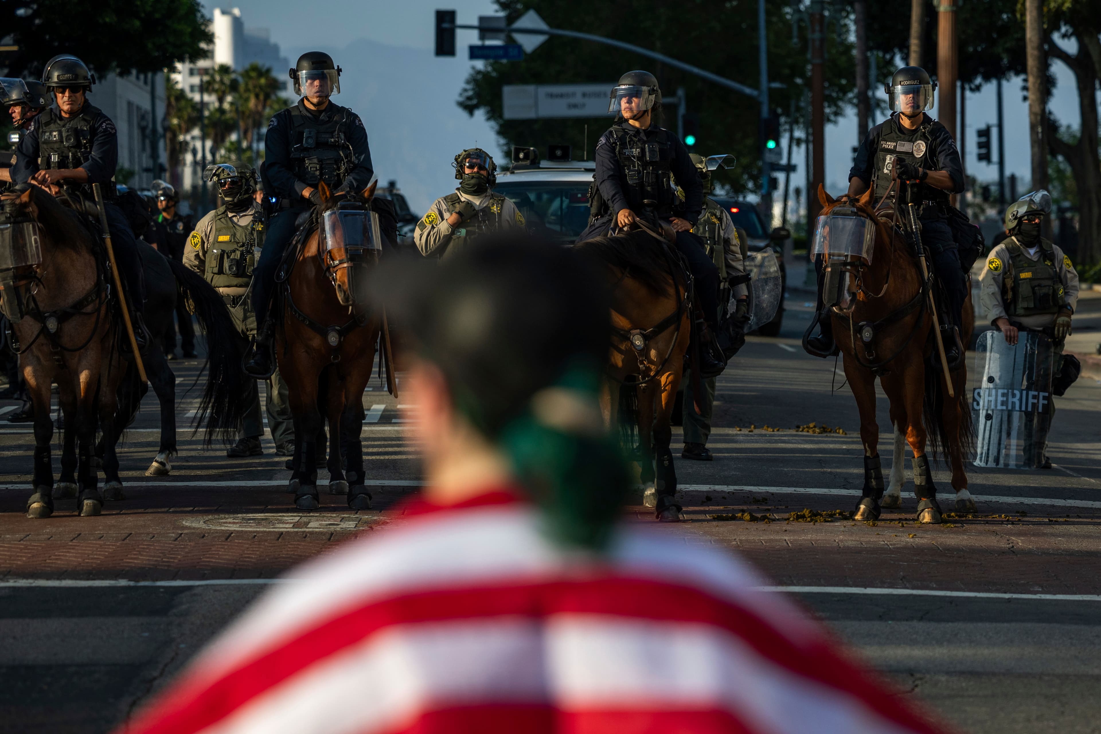 Fact Check: A group of 200 Marines will begin protecting federal property and personnel in downtown Los Angeles at noon Friday.