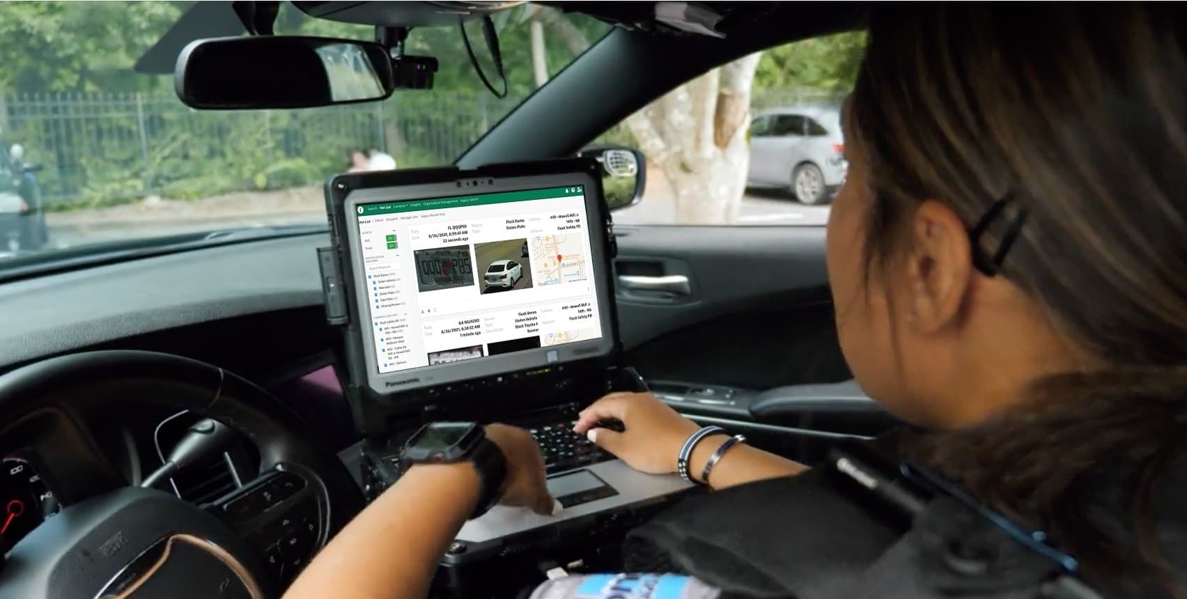 Fact Check: The Flock Safety cameras take photos of passing license plates thousands of times a day.