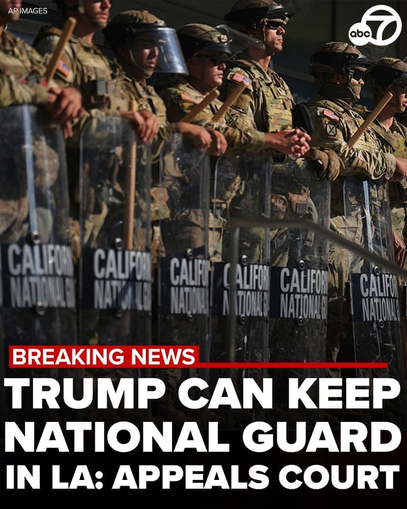 Fact Check: The 9th U.S. Circuit Court of Appeals temporarily blocked a federal judge's order that directed President Donald Trump to return control of National Guard troops to California on June 11, 2025.
