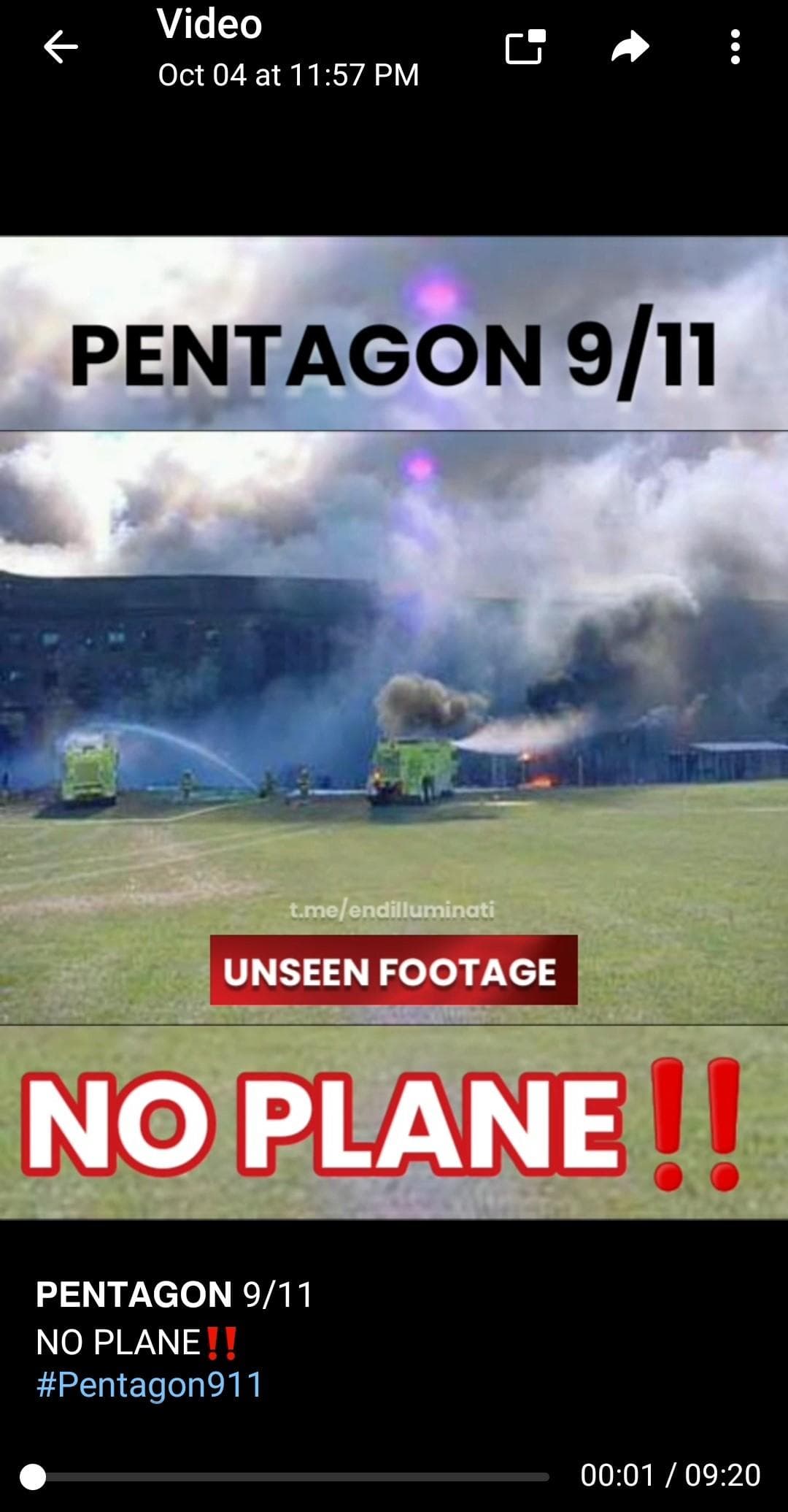Fact Check: No plane hit the pentagon