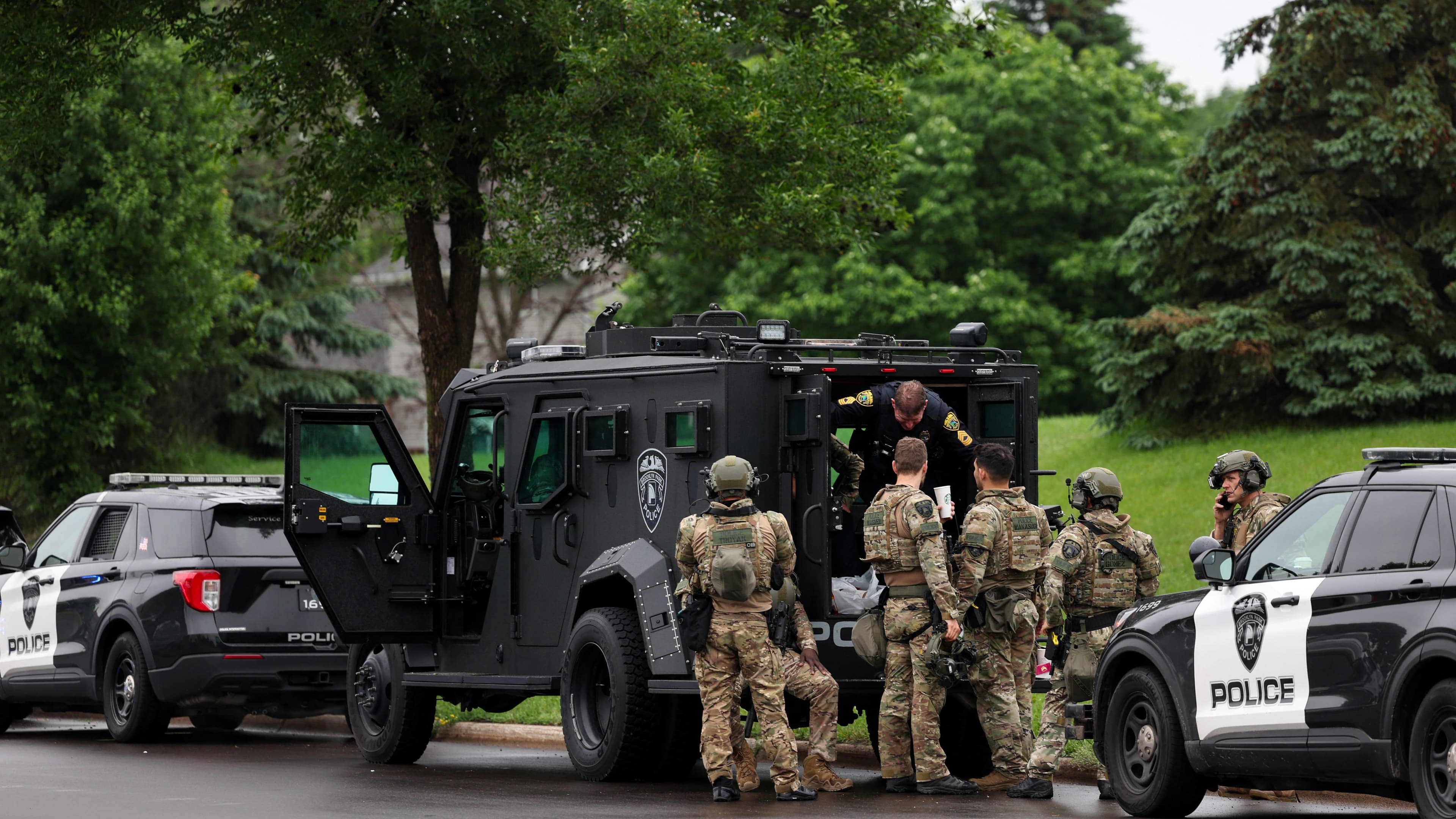 Fact Check: The Minnesota Bureau of Criminal Apprehension reported that police first responded to the shooting at the Hoffman residence in Champlin around 2 a.m. on Saturday.