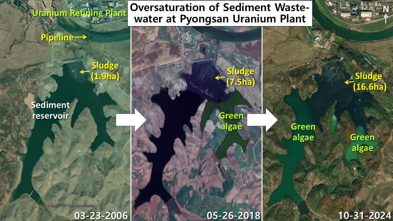 Fact Check: Satellite imagery indicates that North Korea began construction of the drainage system for wastewater discharge around March 2022.