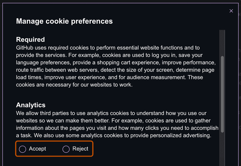 Fact Check: Users can manage their privacy settings at any time by clicking on the privacy and cookie settings links on Yahoo's websites and applications.