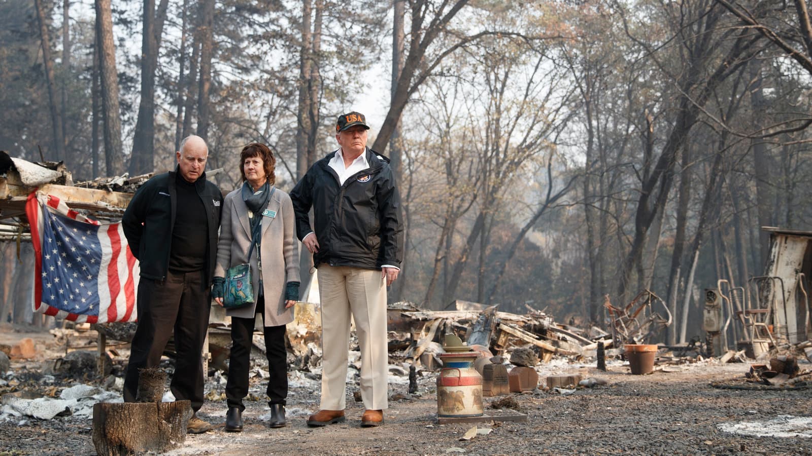 Fact Check: California fire , was it trump
