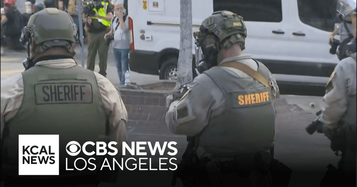 Fact Check: L.A. County Sheriff Robert Luna stated that deputies only use less-lethal weapons when they or others are being attacked, and that videos may not show the full context of the situation.