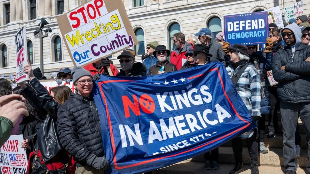 Fact Check: The 'No Kings' protests against Trump's military parade were organized by progressive activists and backed by far-left groups.