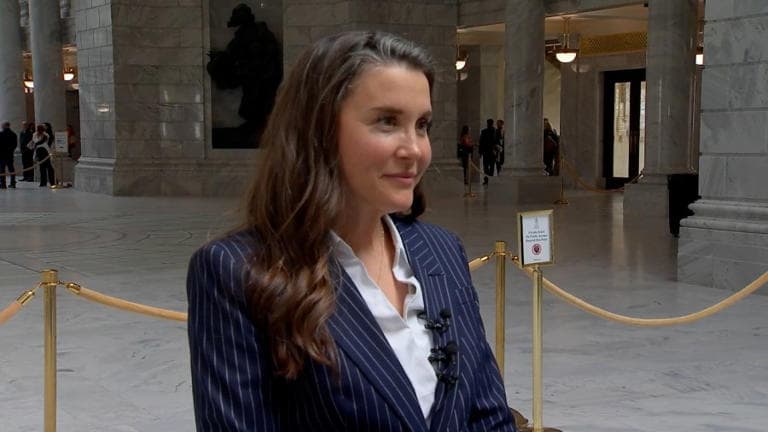 Fact Check: Salt Lake City Mayor Erin Mendenhall stated that the violence seen during the protest is 'horrific' and emphasized that people deserve to feel safe exercising their First Amendment rights.