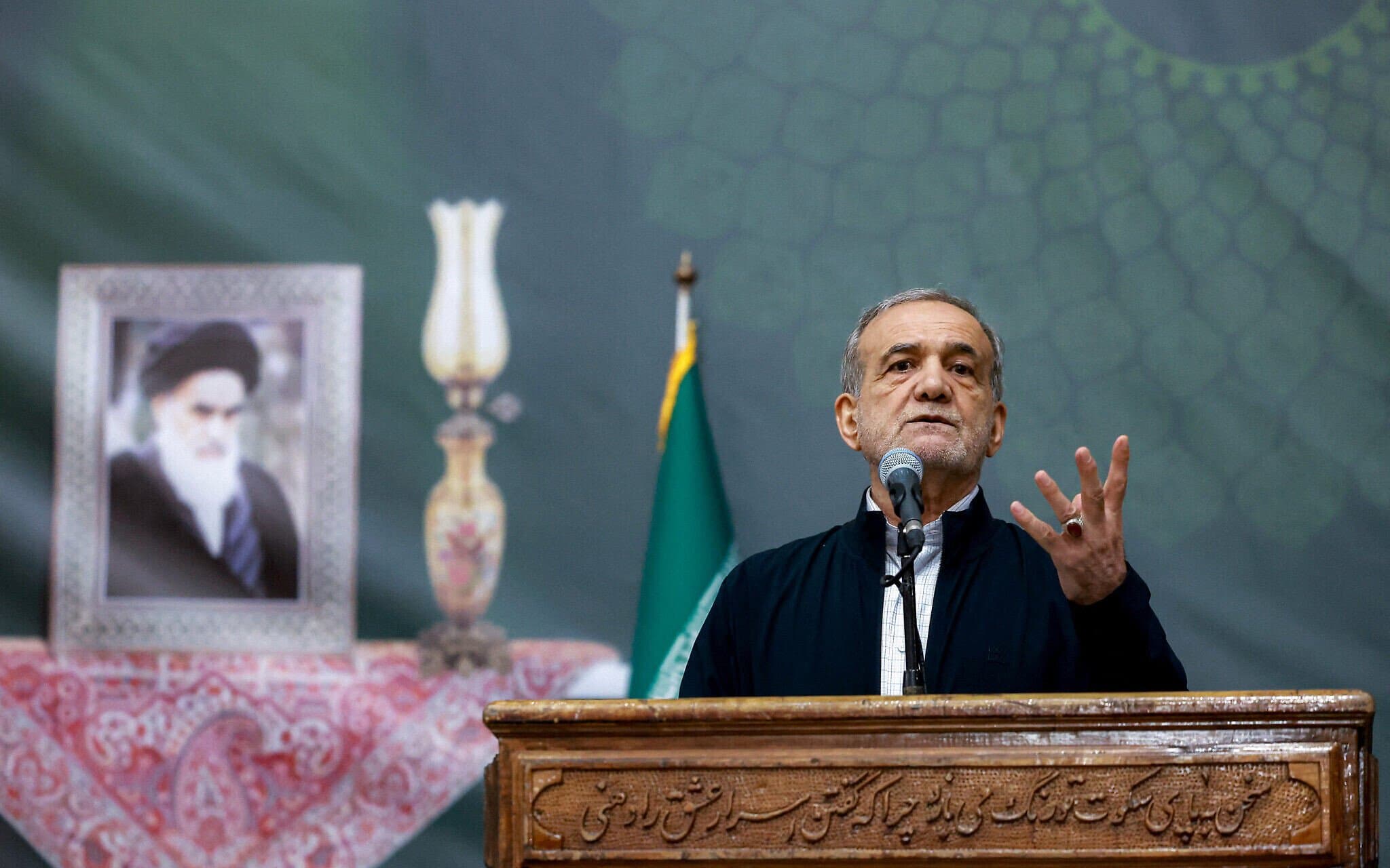 Fact Check: Iranian President Masud Pezeshkian warned Pakistani Prime Minister Shehbaz Sharif that Iran would deliver a 'more severe and powerful response' if Israeli attacks continued.