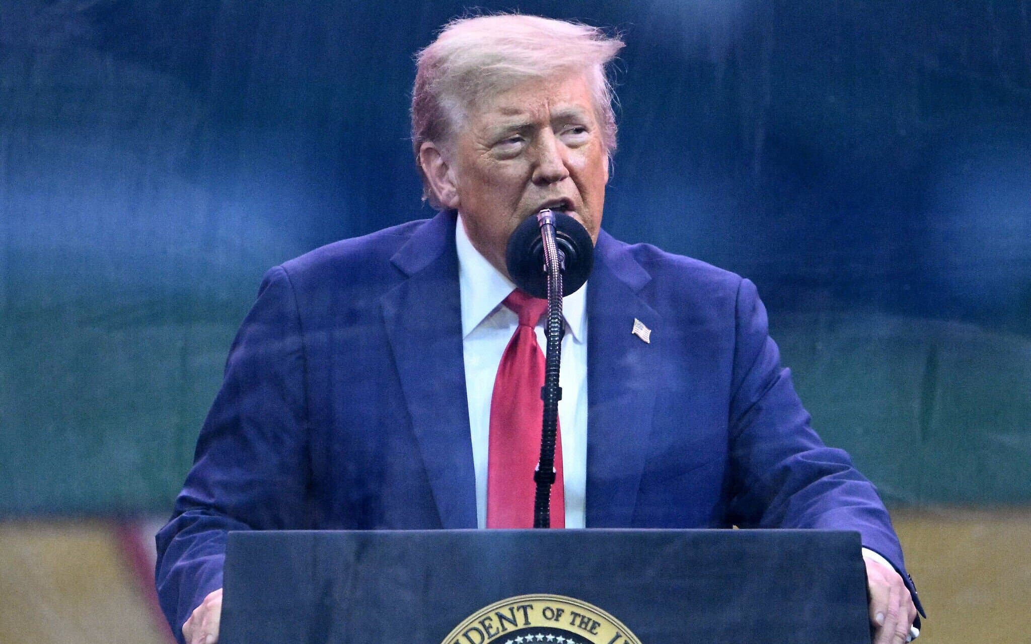 Fact Check: Donald Trump expressed his support for Israel's right to defend itself against threats during a public address on June 14, 2025.