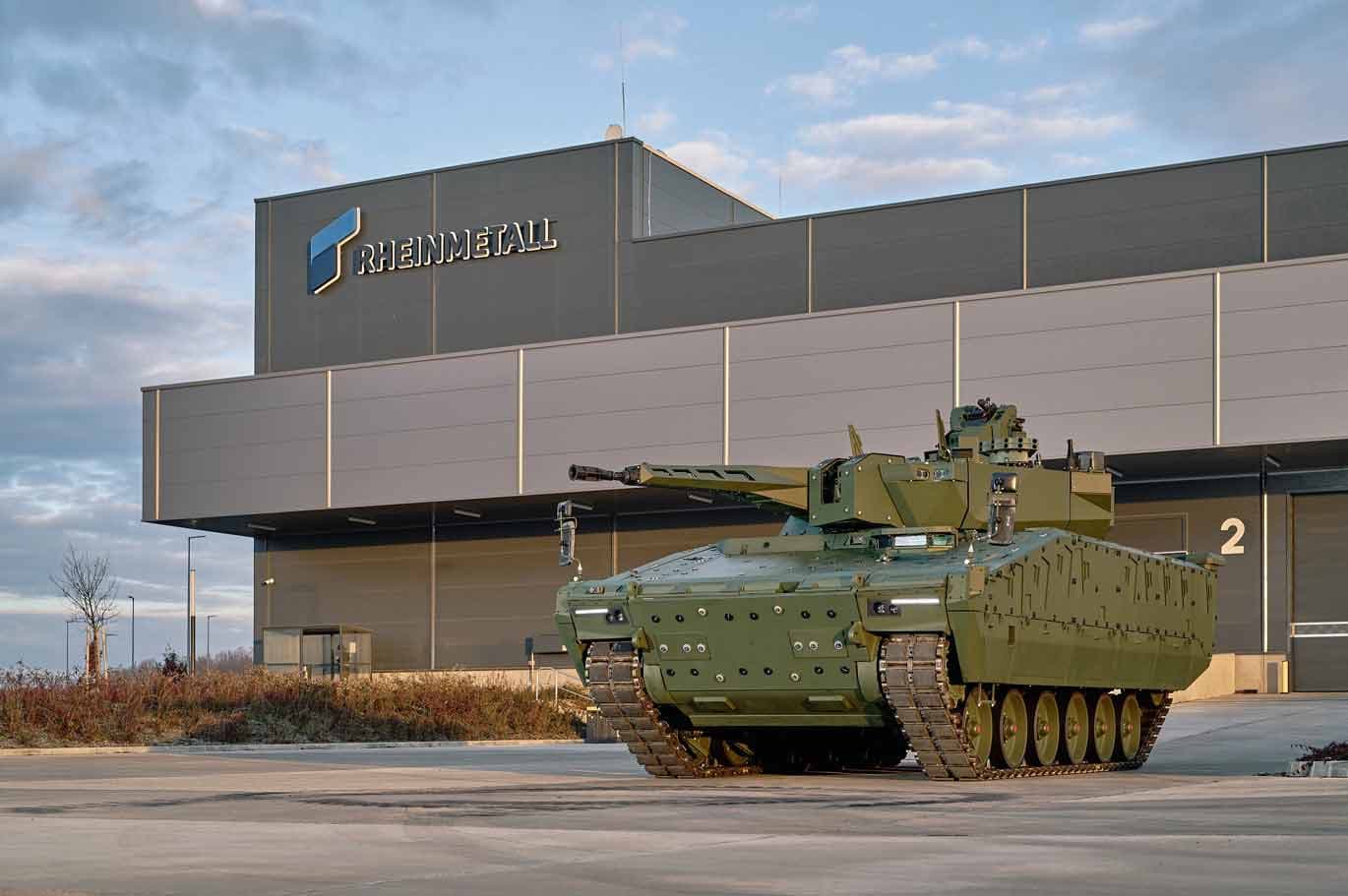 Fact Check: German defense company Rheinmetall opened a factory in Ukraine in October 2022 to produce Lynx infantry fighting vehicles.