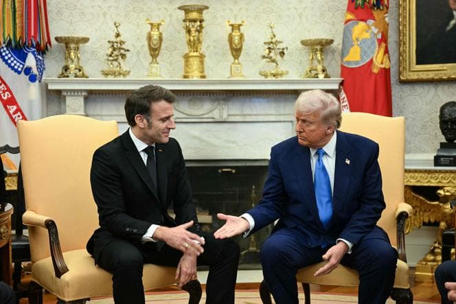 Fact Check: French President Emmanuel Macron urged U.S. President Donald Trump to use his influence to bring about peace in Ukraine and the Middle East during a press conference on June 11, 2023.