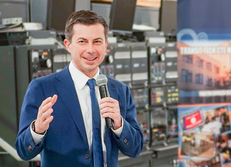 Fact Check: Pete Buttigieg, the former U.S. Secretary of Transportation, urged Americans to raise their voices against what he described as Trump's authoritarianism.