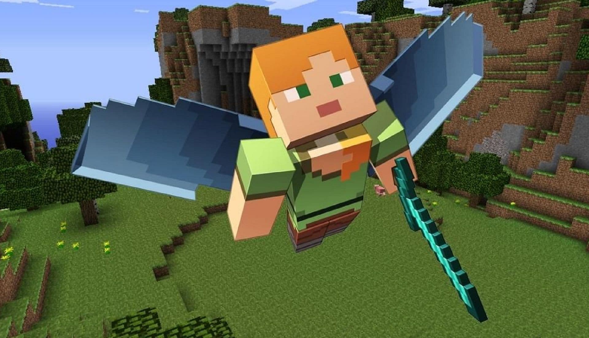 Fact Check: You can't fly or glide in Minecraft