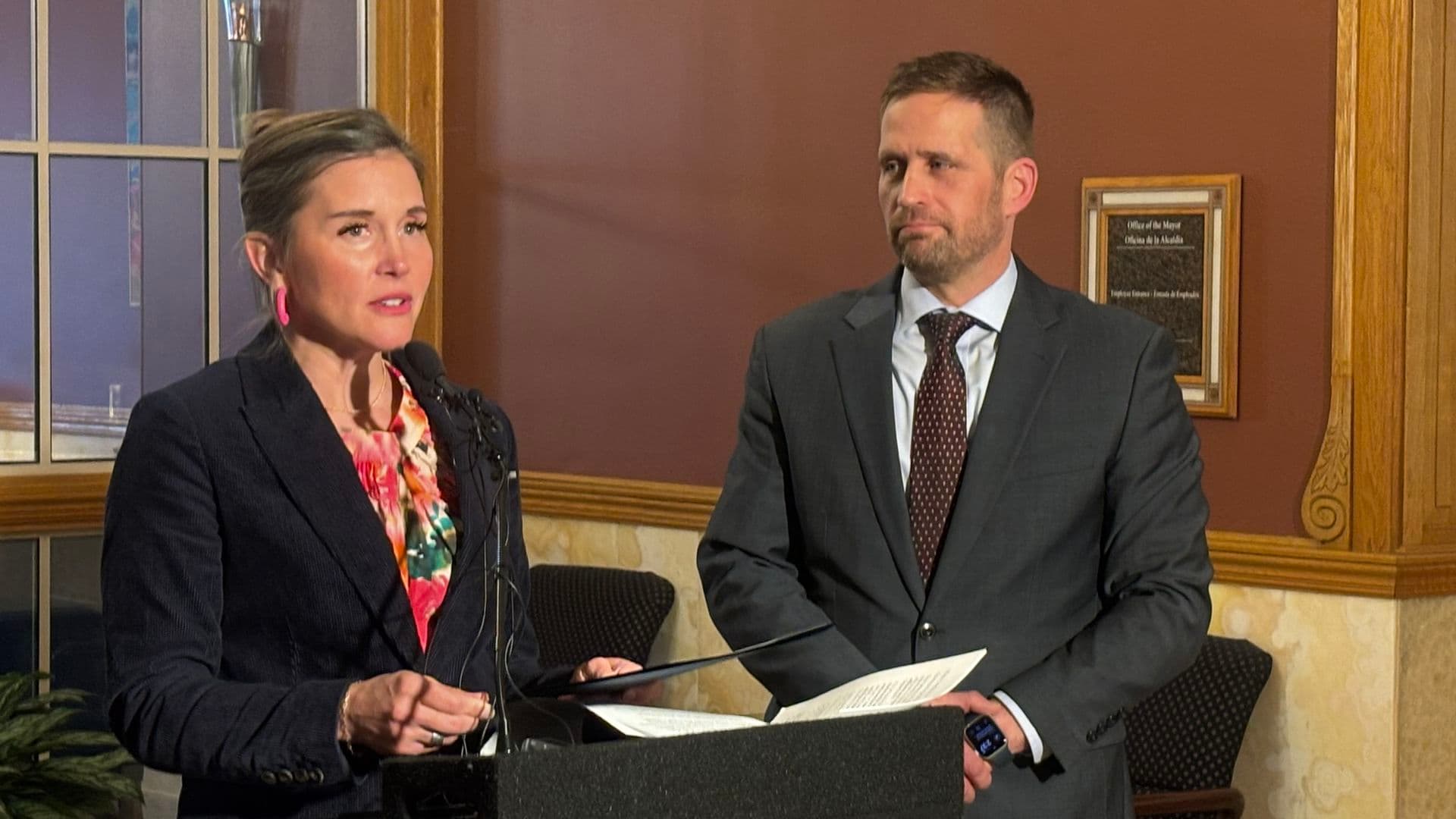 Fact Check: Salt Lake City Mayor Erin Mendenhall stated that people deserve to feel safe when exercising their First Amendment rights following the shooting incident.