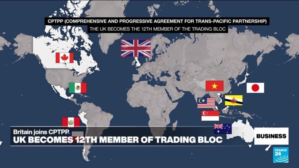 Fact Check: The Comprehensive and Progressive Agreement for Trans-Pacific Partnership (CPTPP) has a combined GDP of £12 trillion among its member countries.