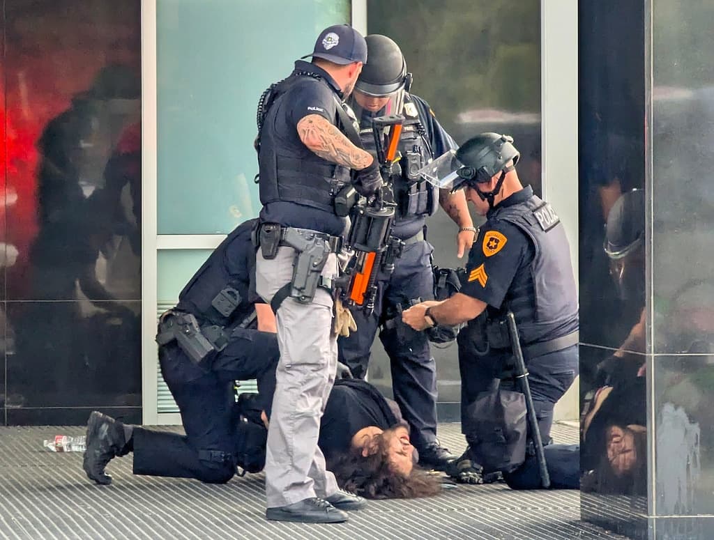 Fact Check: Salt Lake City police recovered an AR-15 style rifle, a gas mask, and a backpack at the scene of the shooting incident on June 14, 2025.