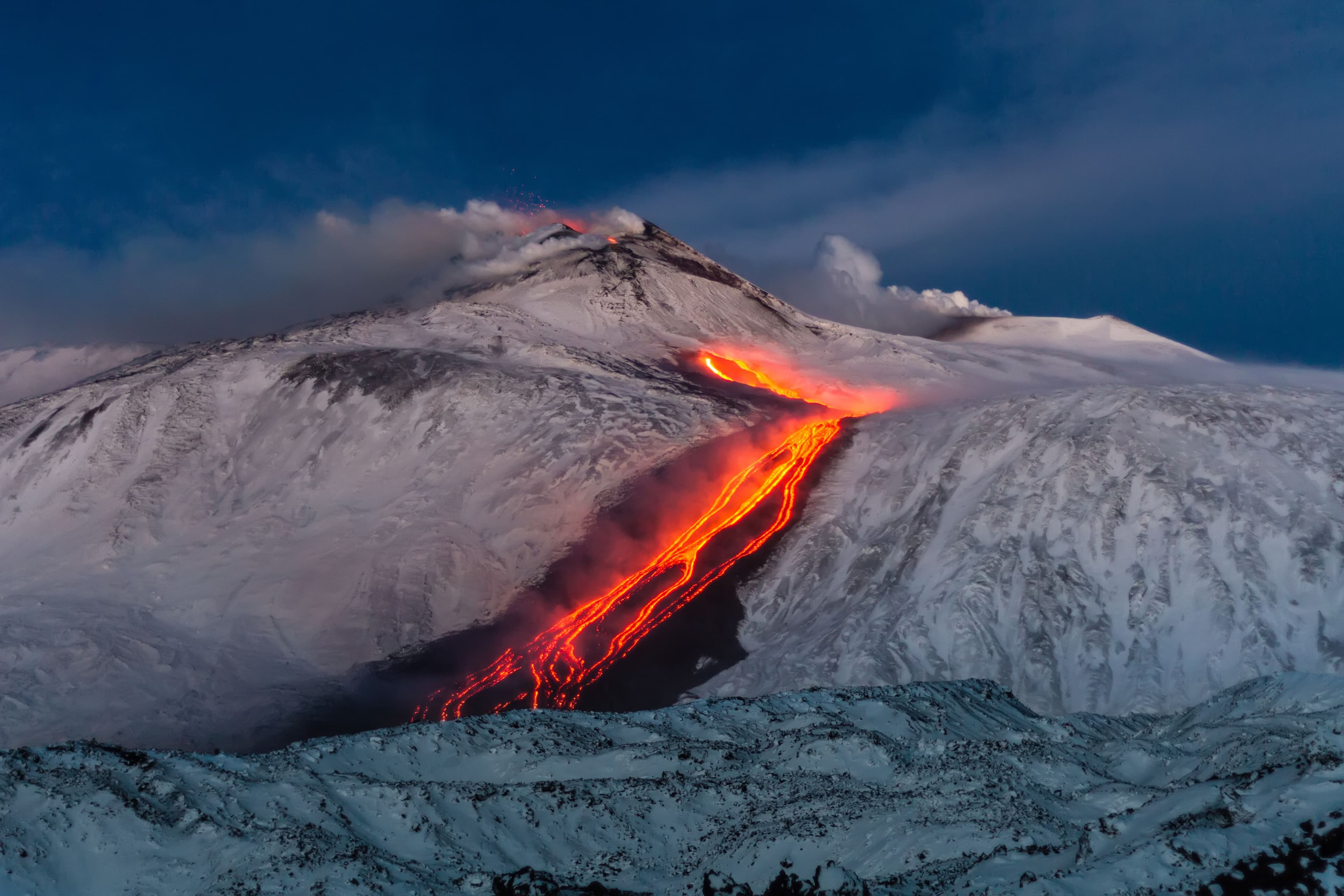 Fact Check: Mount Etna erupted on June 2, 2023, and videos of tourists fleeing the eruption were filmed by the Associated Press.