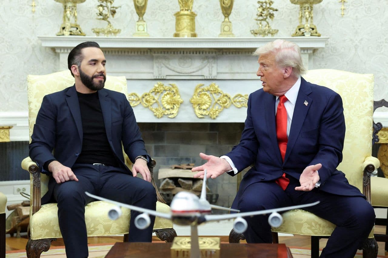 Fact Check: President Trump and President Bukele celebrated a deal in the Oval Office in which El Salvador agreed to take Venezuelan migrants accused of being gang members into their maximum security prison.