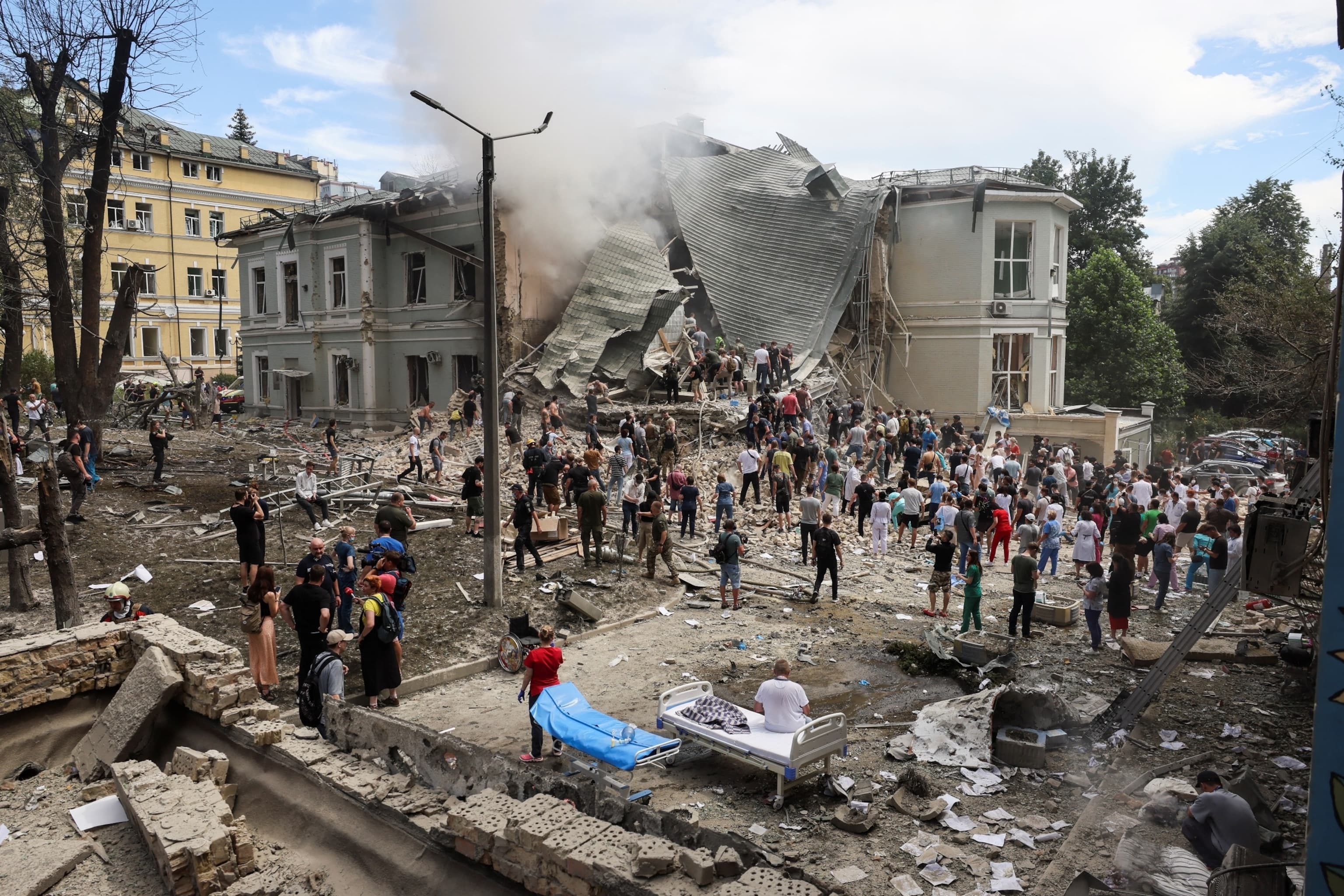 Fact Check: A 62-year-old U.S. citizen was killed during a Russian missile and drone attack on Kyiv, Ukraine, on October 10, 2023, according to Ukrainian officials.