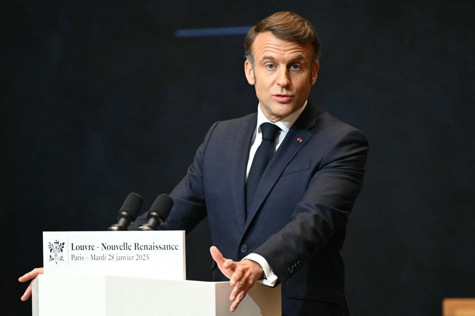 Fact Check: President Emmanuel Macron unveiled a renovation plan for the Louvre Museum in January 2025, which is expected to cost between 700 million to 800 million euros ($730 million to $834 million).