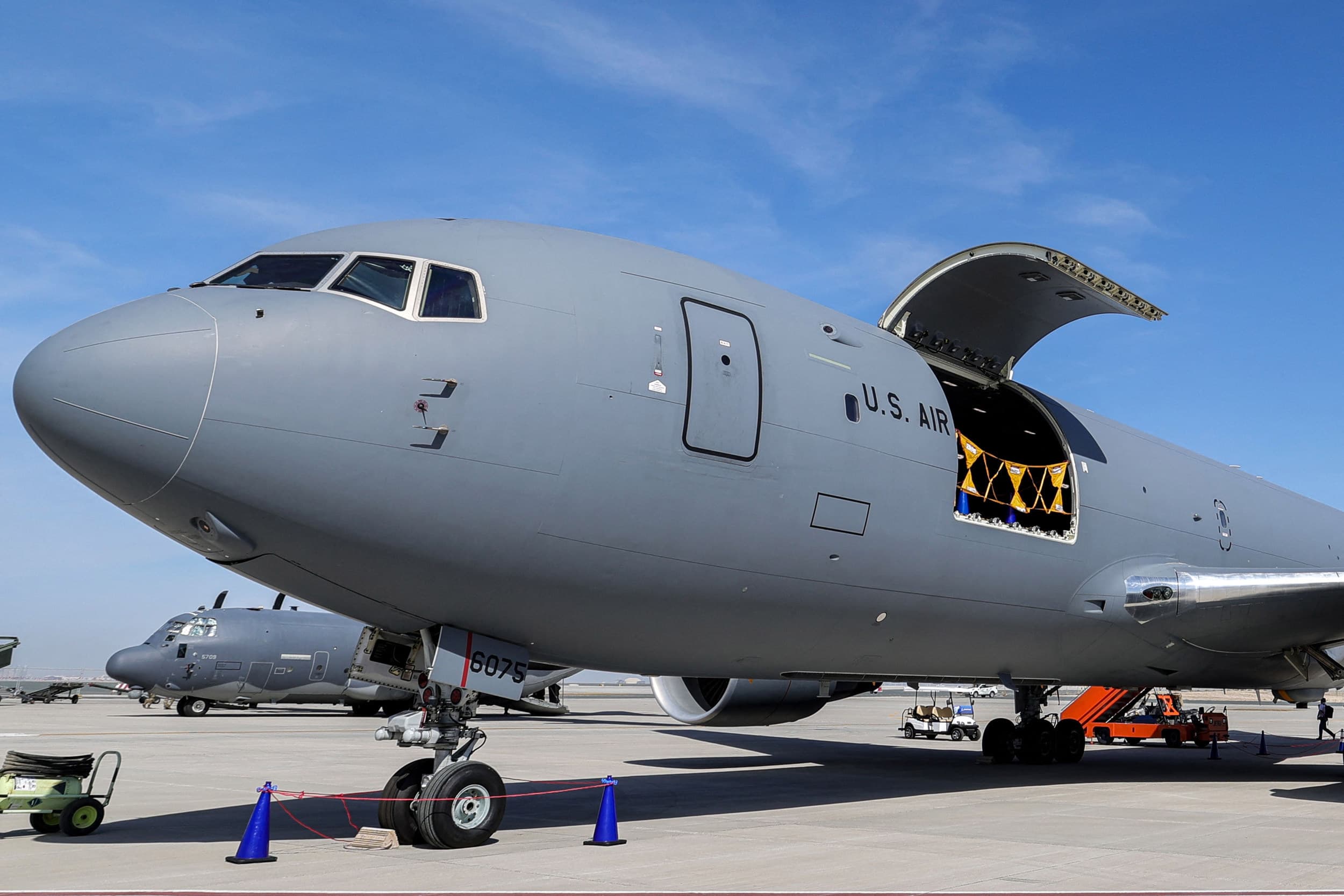 Fact Check: The U.S. has a limited number of operational aerial refueling tankers available to Israel, with only around seven aging 707 tankers currently in service.
