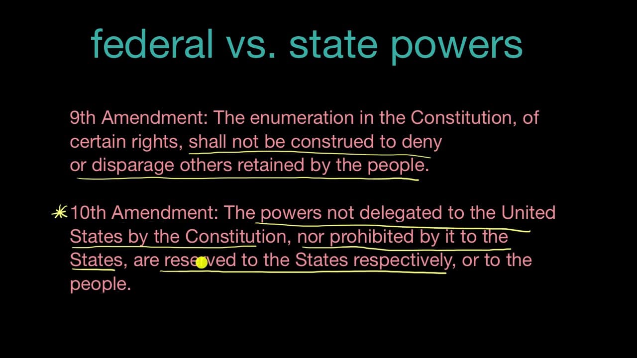 Fact Check: The 10th Amendment reserves all powers not explicitly delegated to the federal government for the states or the people.