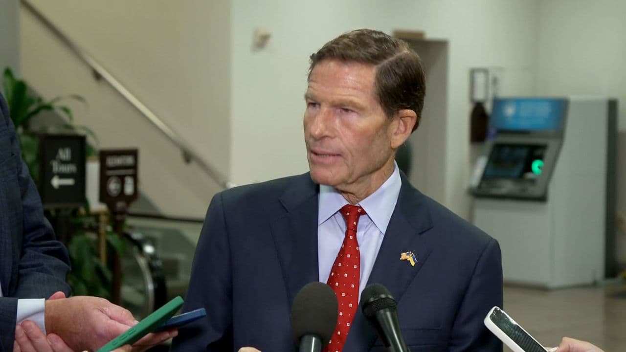Fact Check: Senator Richard Blumenthal expressed hope that negotiations can be resumed to deescalate the confrontation with Iran.