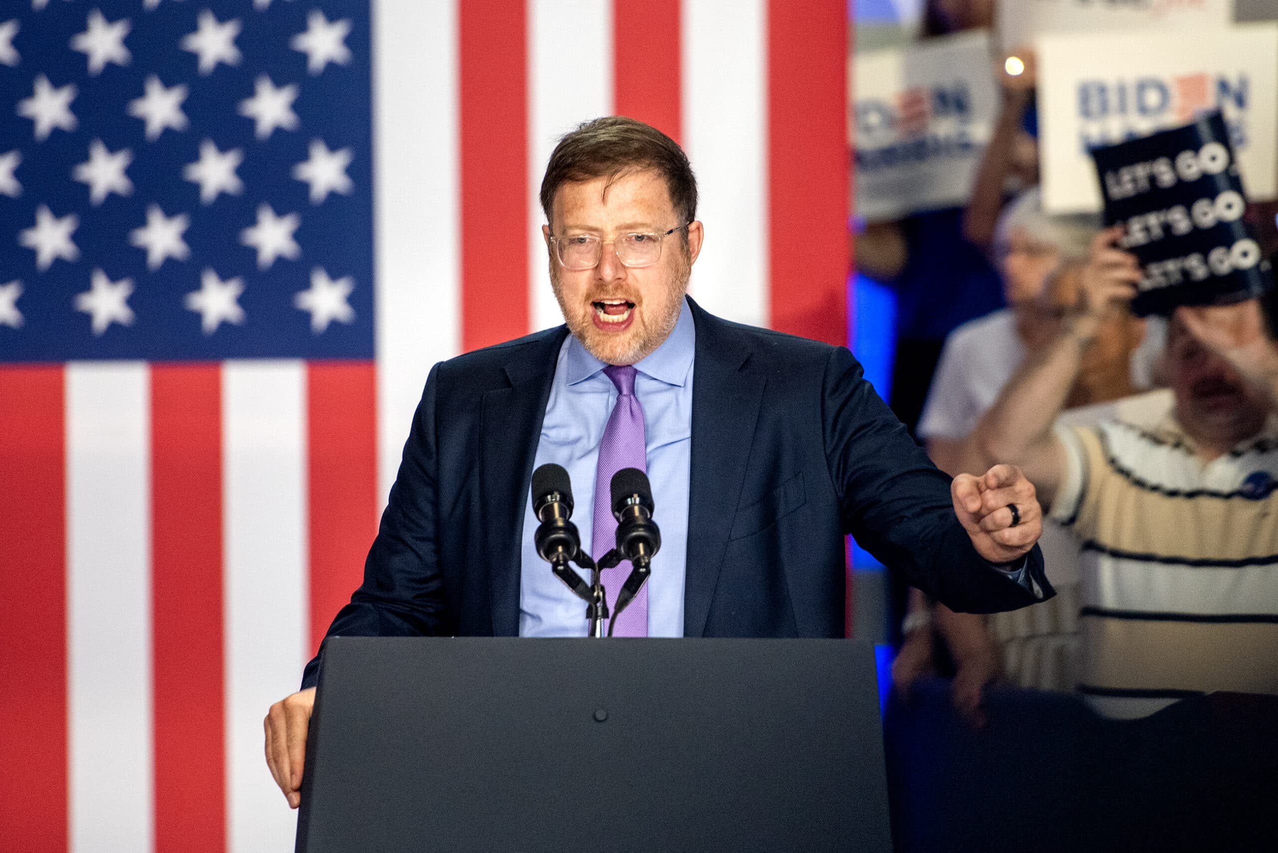Fact Check: Randi Weingarten and Lee Saunders endorsed Ben Wikler, the former Wisconsin Democratic Party chair, who was a top opponent of DNC chairman Ken Martin.