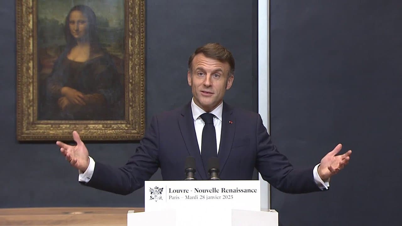Fact Check: President Emmanuel Macron unveiled a 700 million to 800 million-euro renovation plan for the Louvre, dubbed the 'Louvre New Renaissance,' in January 2025.