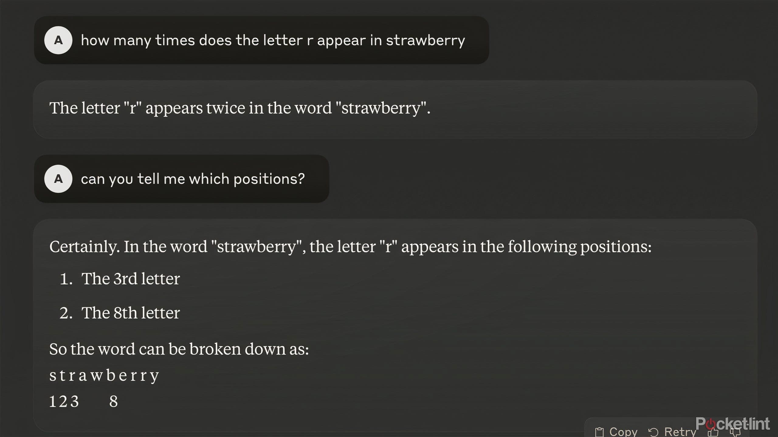 Fact Check: 2 rs in strawberry