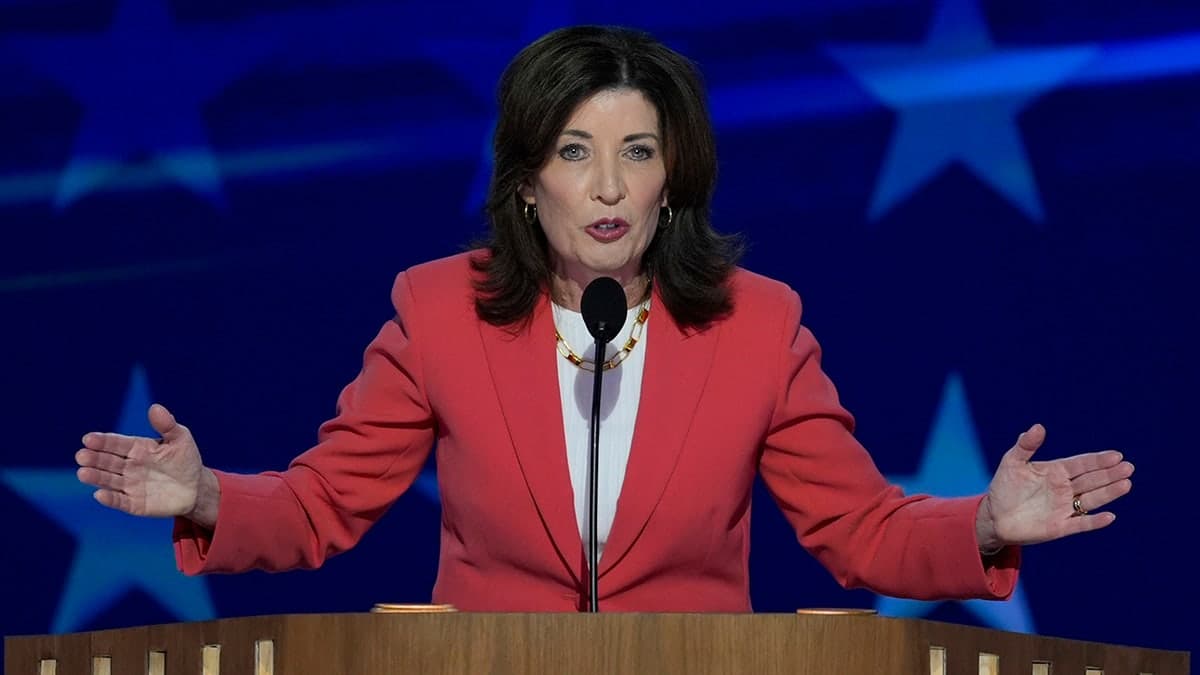 Fact Check: Governor Hochul calls Lander's arrest 'bullshit' at press conference.