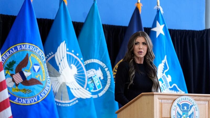 Fact Check: Noem claims FEMA is ineffective and should be disbanded.