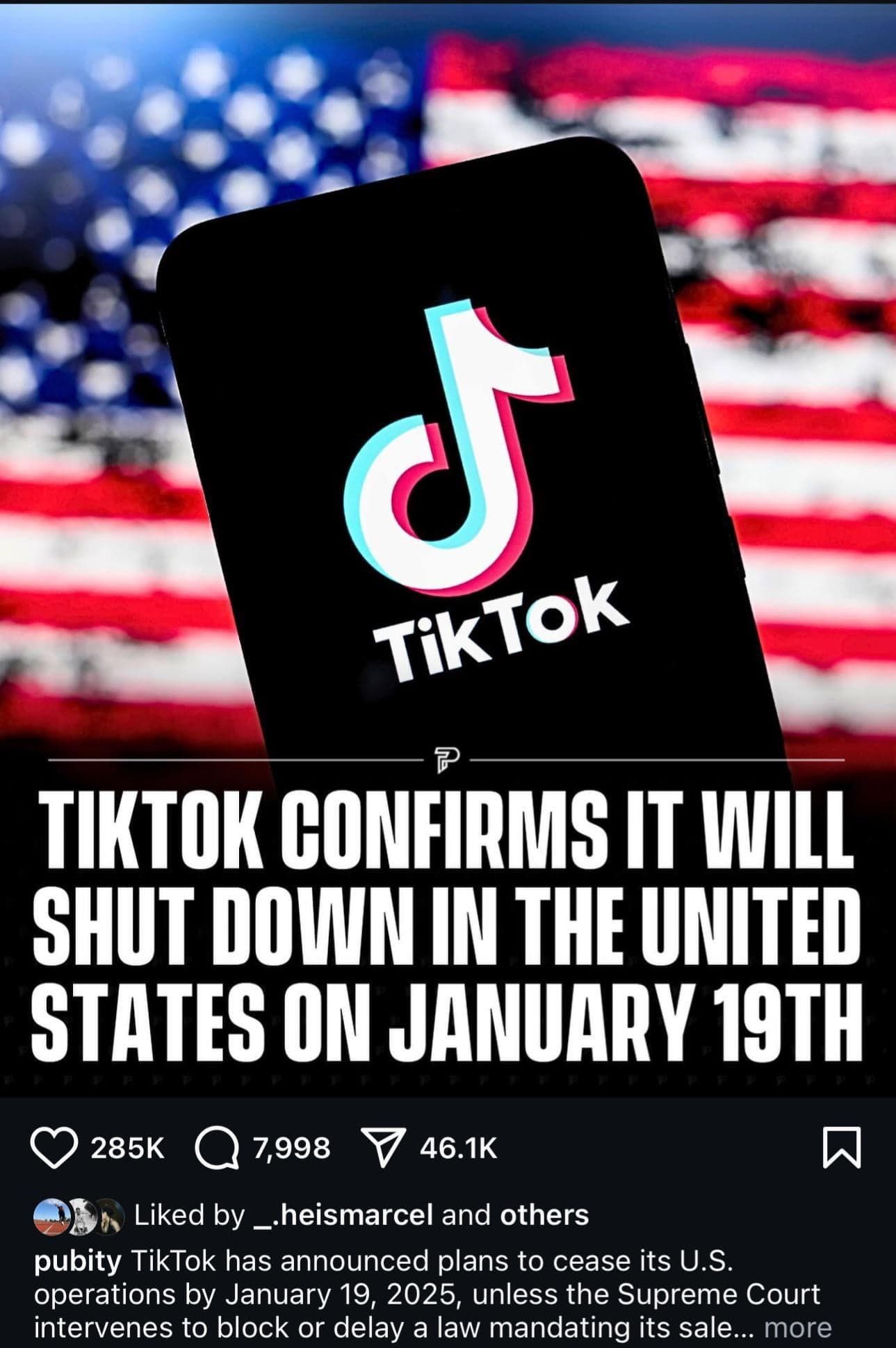 Fact Check: TikTok has been illegal for U.S. companies since January 19!