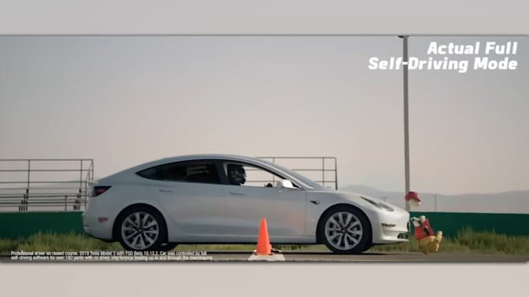 Fact Check: Model Y FSD demo shows car striking child-sized mannequin!