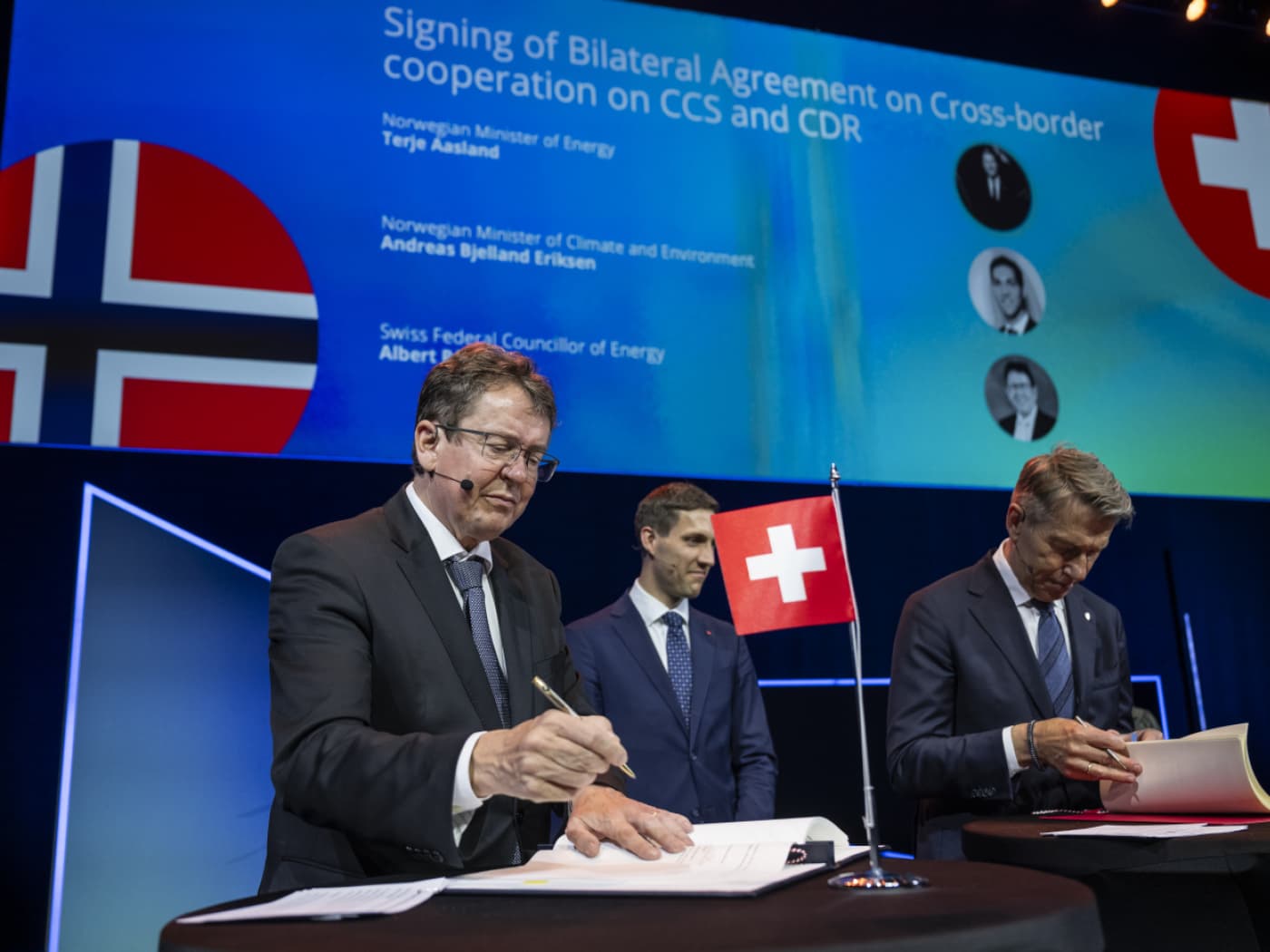 Fact Check: This is the first CO2 storage agreement between two countries.