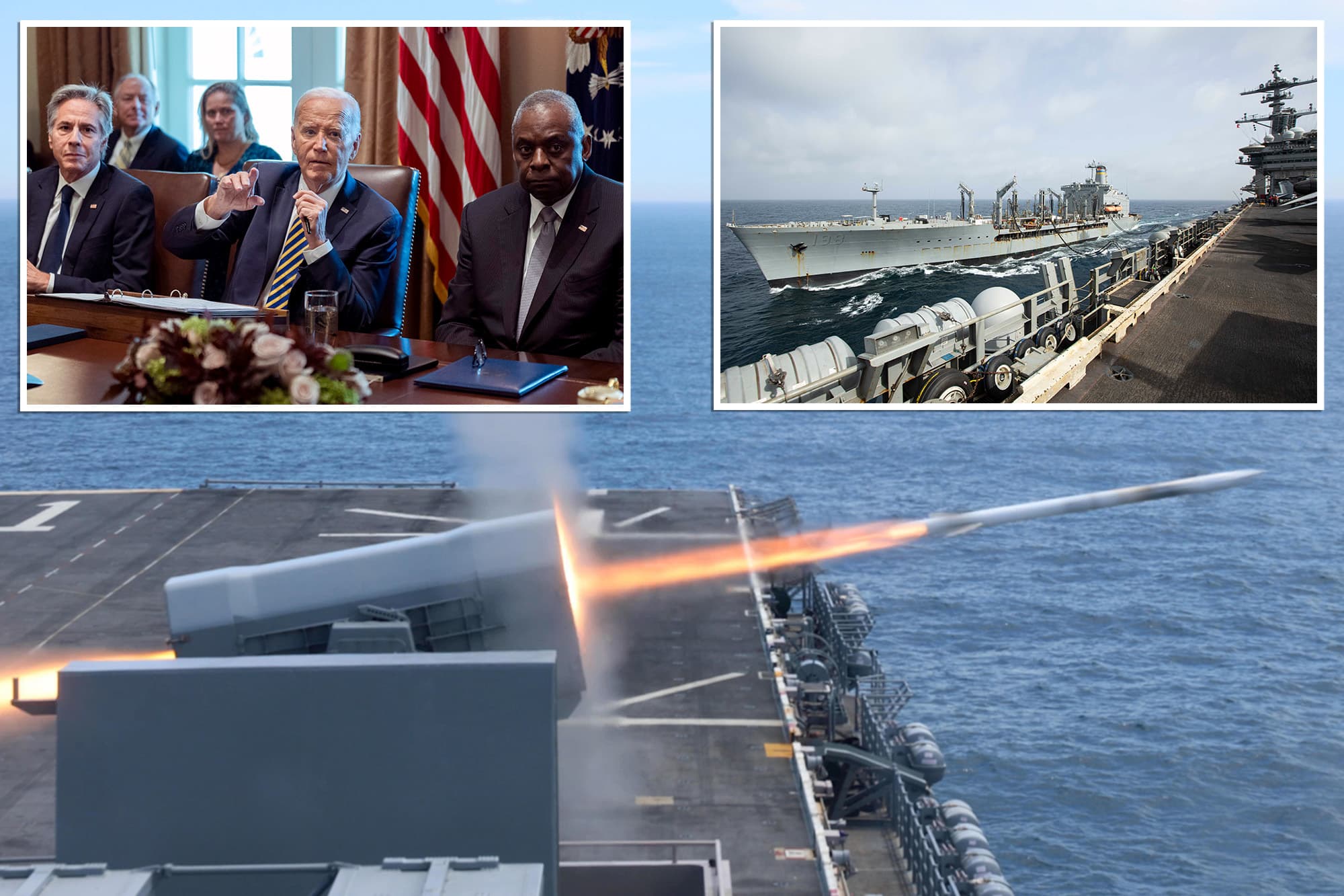 Fact Check: Pentagon sends second aircraft carrier to the Middle East this year.