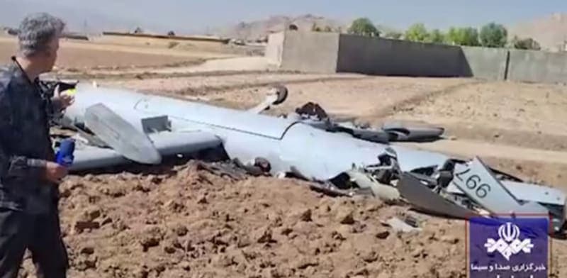 Fact Check: Iran's air defense destroys Israel's Hermes 900 drone!