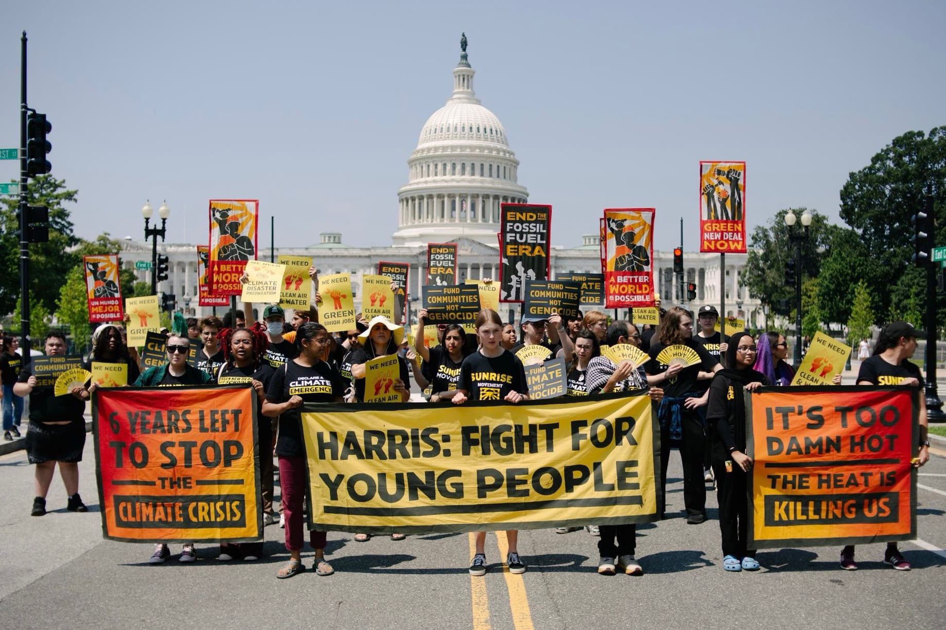 Fact Check: Sunrise Movement aims for a general strike in 2028.