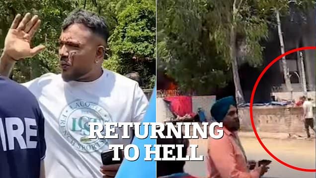 Fact Check: Ramesh attempted to re-enter the burning wreckage to save his brother.