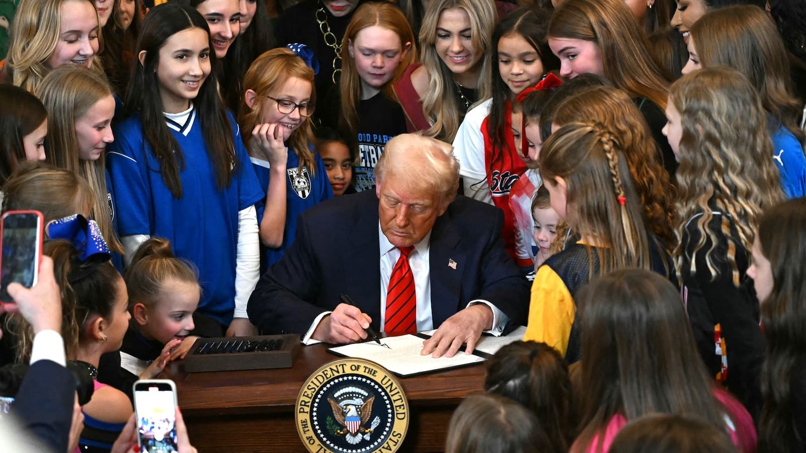 Fact Check: Trump's executive order bans transgender athletes from women's sports.