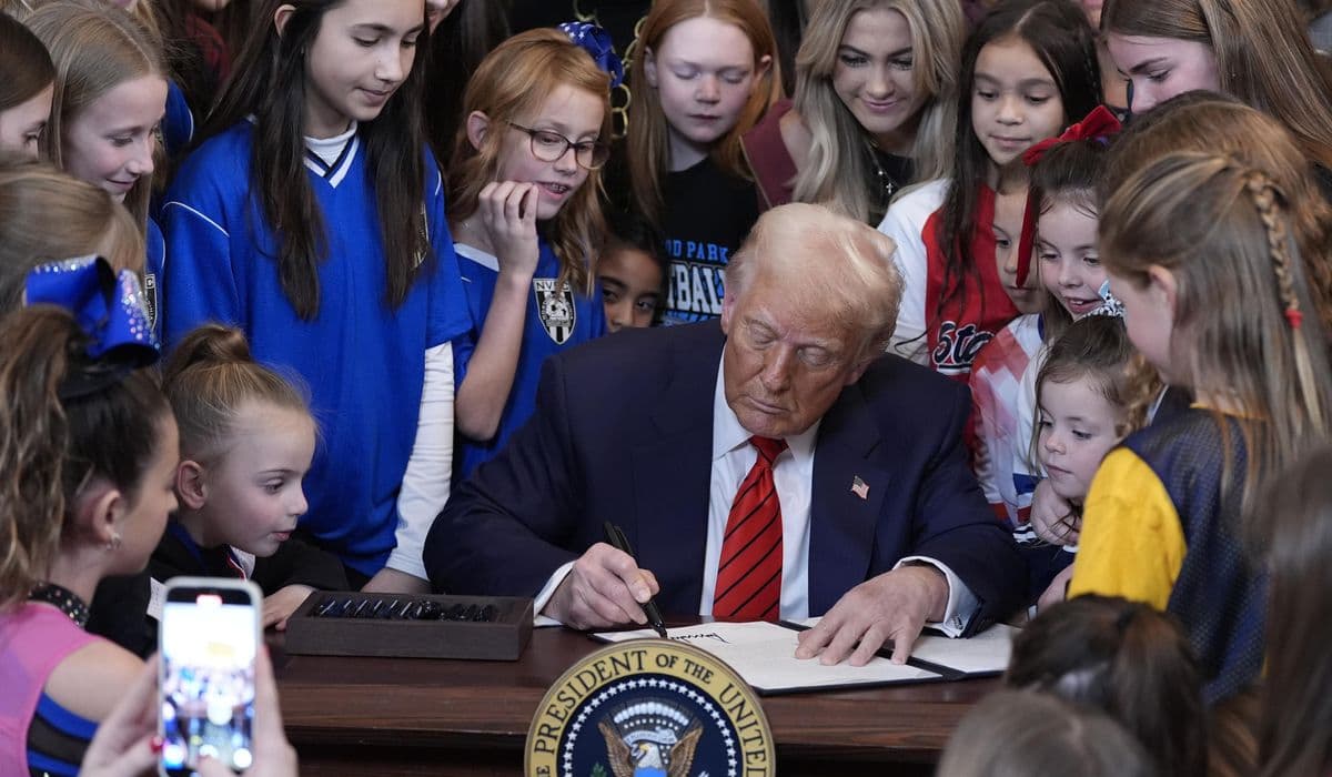 Fact Check: Trump wants the IOC to change Olympic rules on transgender athletes.