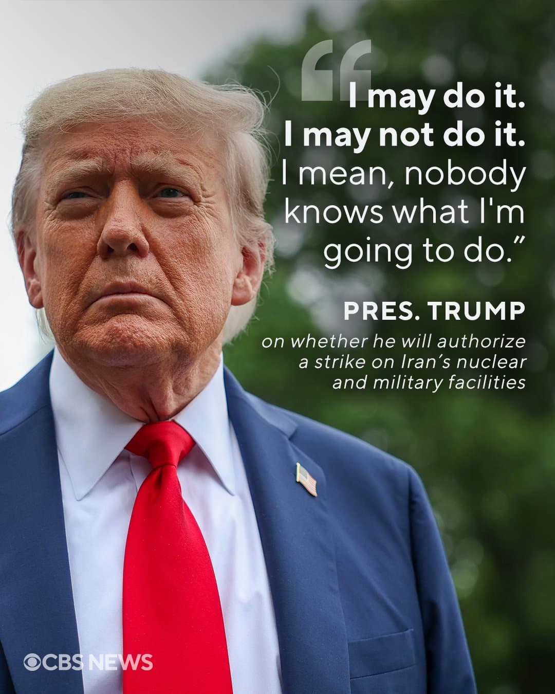 Fact Check: Trump might soon authorize strikes on Iran's nuclear program.