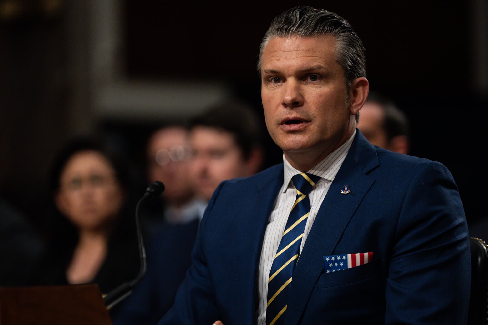 Fact Check: Slotkin confronts Hegseth over military orders to detain protesters in Los Angeles.