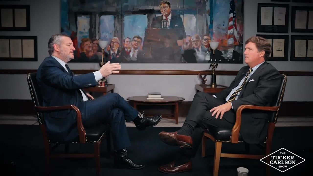 Fact Check: Carlson calls Cruz's implication of antisemitism 'sleazy' and 'feline'.