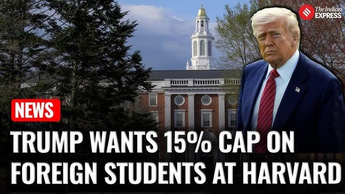 Fact Check: Trump wants to cap foreign enrollment at Harvard University to 15%.