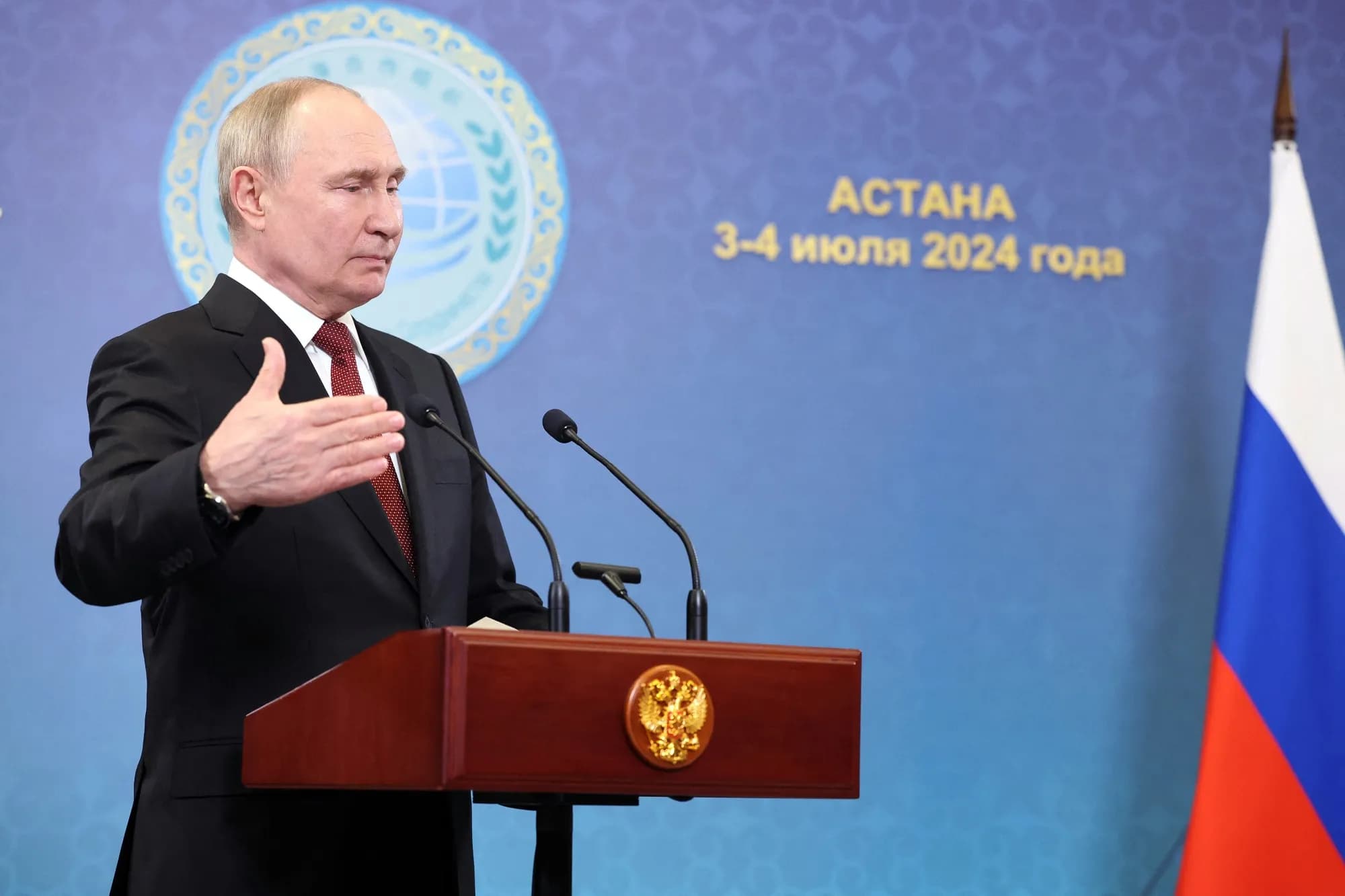 Fact Check: Putin claims Russia wants to end the Ukraine war 'as soon as possible.'