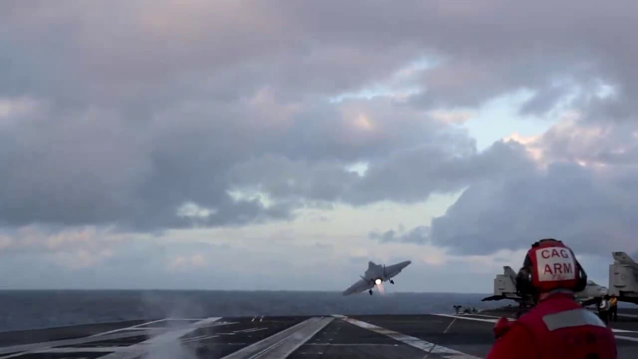 Fact Check: American military aircraft and warships repositioned in the Middle East.